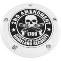 CUSTOM ENGRAVING Harley Davidson Derby Cover