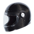 TORC Newport Carbon Fiber Gloss Black Helmet
