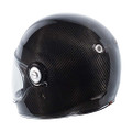 TORC Newport Carbon Fiber Gloss Black Helmet