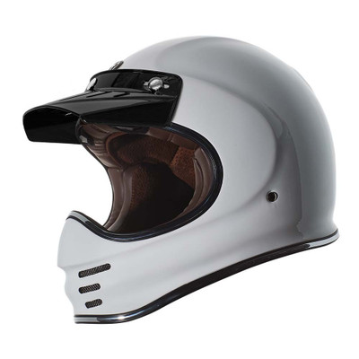 TORC Baja Gloss White Helmet