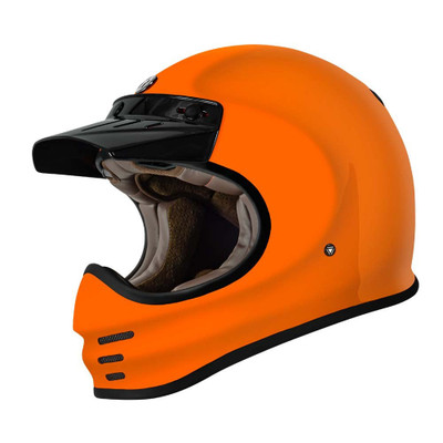 TORC Baja Gloss Orange Helmet