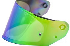 LS2 Citation II Pinlock Shield - Green Iridium