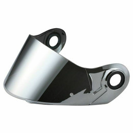 LS2 Strobe / FF386 / FF394 Pinlock Ready Shield - Silver Iridium