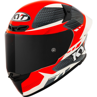 KYT TT-Revo Gear Black Red Helmet