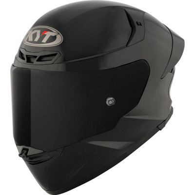 KYT TT-Revo Solid Helmet - Gloss Black