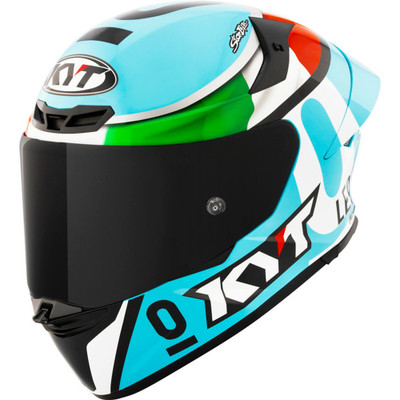 KYT TT-Revo Leopard Tricolore Replica Helmet KYT TT-Revo Leopard Tricolore Replica Helmet