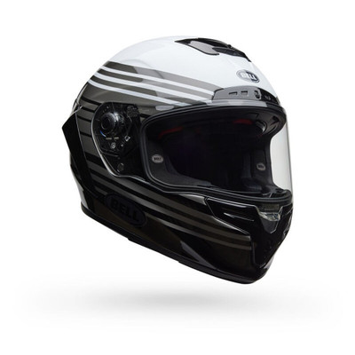 BELL Race Star DLX Flex Dash Helmet - White/Black