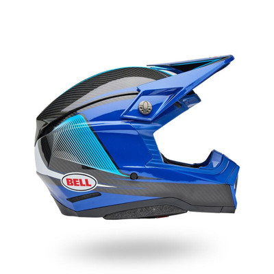 BELL Moto-10 Spherical Evade Helmet - Blue/Black