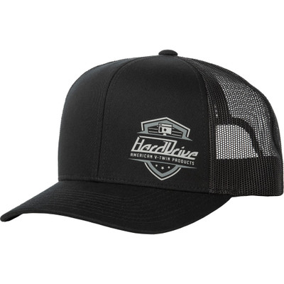 HARDDRIVE Shield Hat - Black