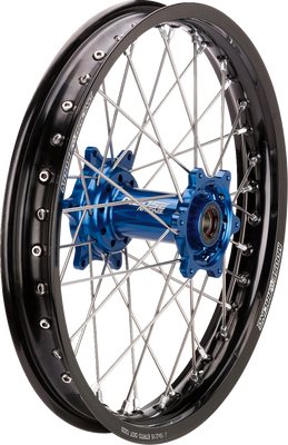 MOOSE OFFROAD SX-1 Complete Wheel - Black Wheel/Blue Hub 19x2.15 MOOSE OFFROAD SX-1 Complete Wheel - Black Wheel/Blue Hub 19x2.15