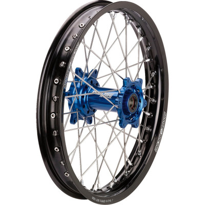 MOOSE OFFROAD SX-1 Complete Wheel - Black Wheel/Blue Hub 18x2.15 MOOSE OFFROAD SX-1 Complete Wheel - Black Wheel/Blue Hub 18x2.15