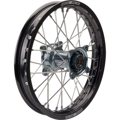 MOOSE OFFROAD SX-1 Complete Wheel - Black Wheel/Gray Hub 16x1.85 - SX/TC 85