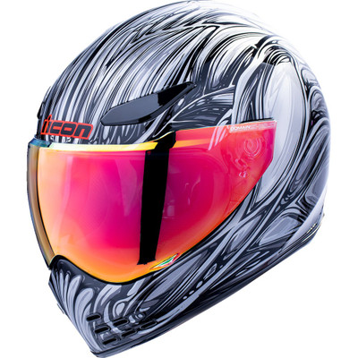 ICON Domain Nouveau Helmet - Silver ICON Domain Nouveau Helmet - Silver