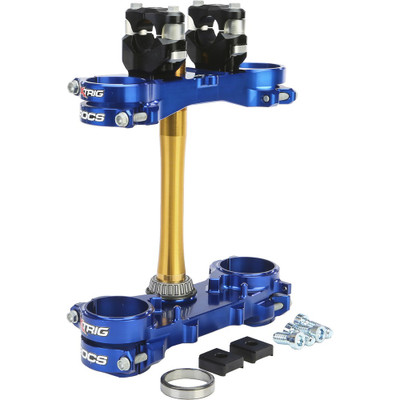 XTRIG ROCS Clamp - Blue Yamaha 25mm YZ250 '06-'23 XTRIG ROCS Clamp - Blue Yamaha 25mm YZ250 '06-'23
