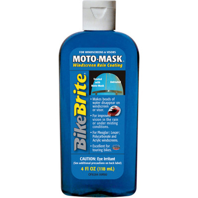 BIKE BRITE Moto-Mask® Windscreen Rain Coating BIKE BRITE Moto-Mask® Windscreen Rain Coating