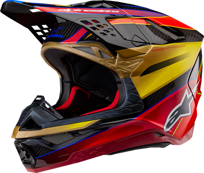 ALPINESTARS Supertech M10 Era MIPS® Helmet - Gold/Yellow/Red ALPINESTARS Supertech M10 Era MIPS® Helmet - Gold/Yellow/Red
