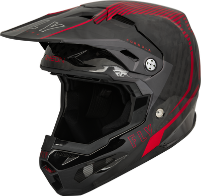 FLY RACING Formula Carbon Tracer Helmet - Red/Black FLY RACING Formula Carbon Tracer Helmet - Red/Black