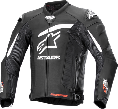 ALPINESTARS GP Plus R v4 Rideknit® Leather Jacket - Black/White