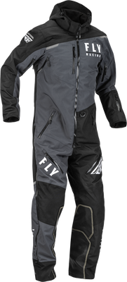 FLY RACING Cobalt Shell Snow Bike Monosuit - Black/Grey