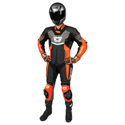 CORTECH Revo Sport Air 1-Piece Leather Suit - Red/Gun