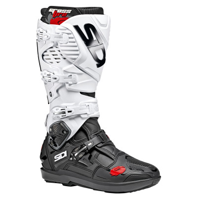 Sidi Crossfire 3 SRS Boot - Black/White Sidi Crossfire 3 SRS Boot - Black/White