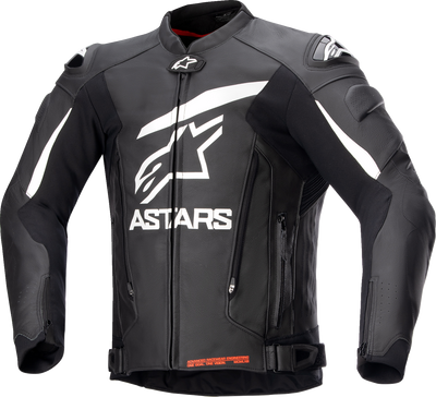 ALPINESTARS GP Plus v4 Leather Jacket - Black/White