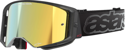 ALPINESTARS Supertech Vision Vista Goggles - Black/Gold