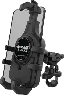 RAM Quick Grip Pro Phone Mount - Short Handlebar RAM Quick Grip Pro Phone Mount - Short Handlebar