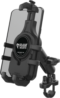 RAM Quick Grip Pro Phone Mount - Medium Handlebar RAM Quick Grip Pro Phone Mount - Medium Handlebar