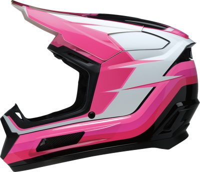 Z1R Youth Dirt Maxx Vortex Helmet - Pink/White