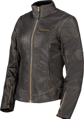 ICON Women's Tuscadero3 Jacket - Black ICON Women's Tuscadero3 Jacket - Black