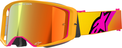 ALPINESTARS Supertech Corp Goggle - Yellow/Pink