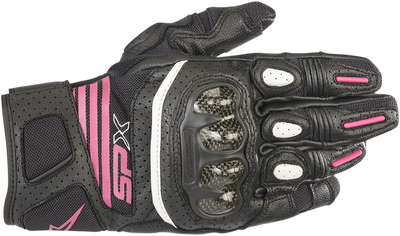 ALPINESTARS Stella SPX Air Carbon V2 Gloves - Black/Fuchsia