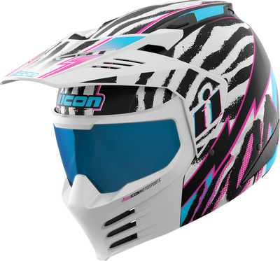 ICON Elsinore Rad Dawn Helmet - White
