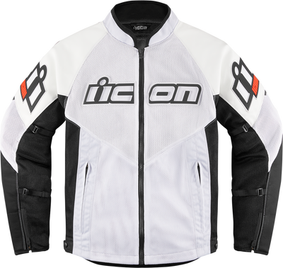 ICON Mesh AF Leather Jacket - White