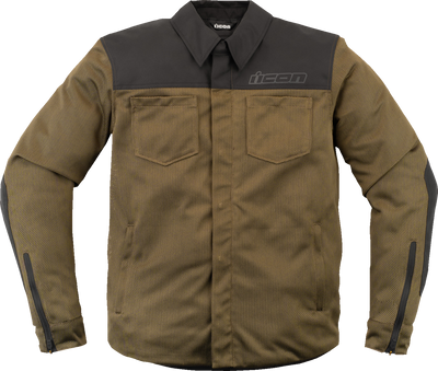 ICON Upstate Mesh CE Jacket - Green