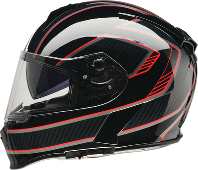 Z1R Warrant Amplify Helmet - Black/Red