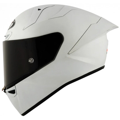 KYT KX-1 Race GP Helmet - Crystal White Matte