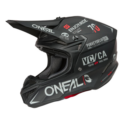 O'Neal 5 SRS Brand Helmet - Black/Gray