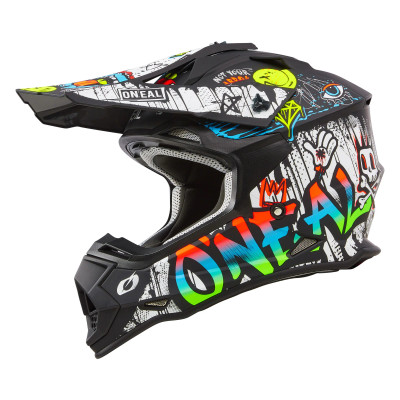 O'Neal 2 SRS Rancid Helmet - Black/White
