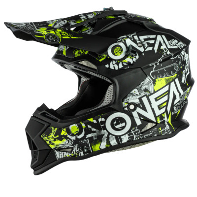 O'NEAL 2 SRS Youth Attack Helmet - Black
