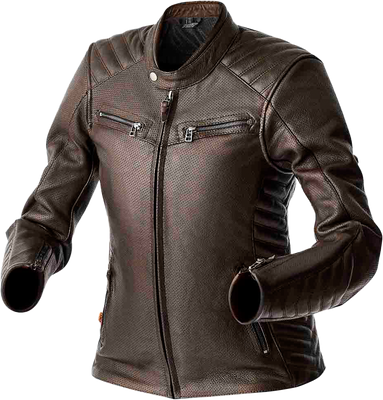 RST Roadster Air D30 Ladies Leather Jacket - Brown