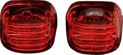 CUSTOM DYNAMICS ProBEAM® LED Taillight - Squareback - Red - FLRT/FLTRT