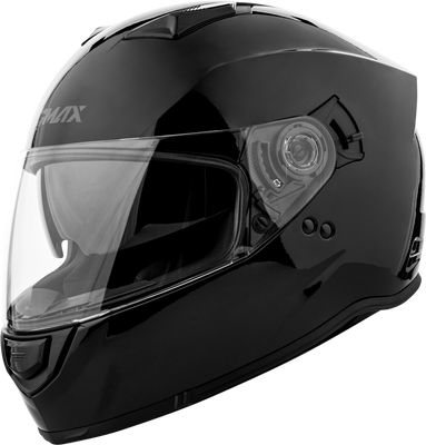 GMAX FF-18 Solid Helmet (2026) - Black