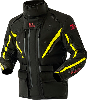 RST Paragon D30 Jacket - Black/Yellow