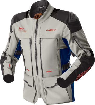 RST Pro Series Adventure D30 Jacket - Silver/Blue