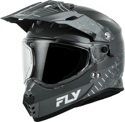FLY RACING Trekker Granite Helmet - Grey/Grey
