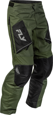 FLY RACING Patrol Over-Boot Pants - forest green/black