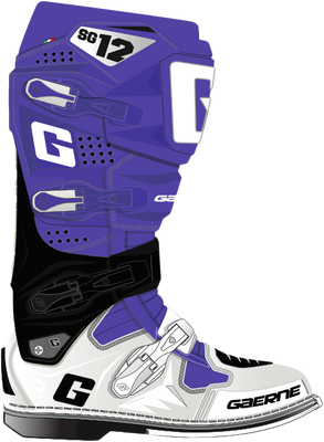 GAERNE SG-12 LE Boots - Purple/Black/White 