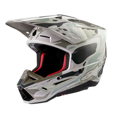ALPINESTARS S-M5 Helmet - Mineral Warm Gry/Celadon Grn